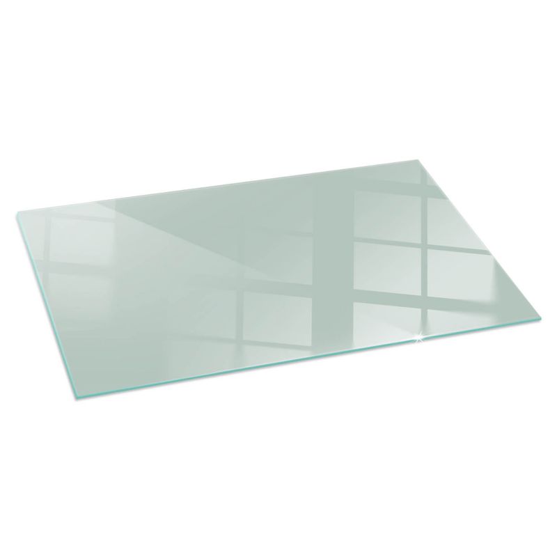 Szyba przed Kominek Tulup 120x60 cm Ochrona Podłogi przed Żarem Jasnozielony 1 szt.