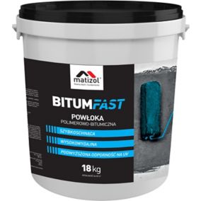 Szybka powłoka bitumiczna Matizol Bitumfast 18 kg