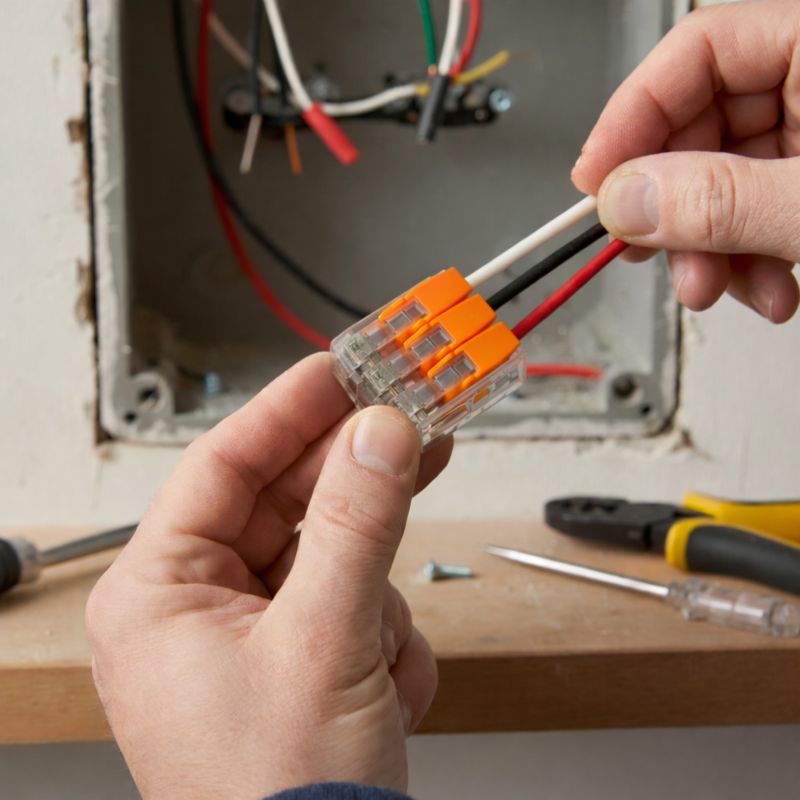 Szybkozłączka Elektryczna Lumiled na Drut 3x4mm 3 Torowa 32A 450V 10 szt.