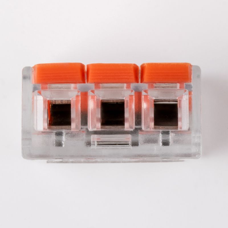 Szybkozłączka Elektryczna Lumiled na Drut 3x4mm 3 Torowa 32A 450V 10 szt.