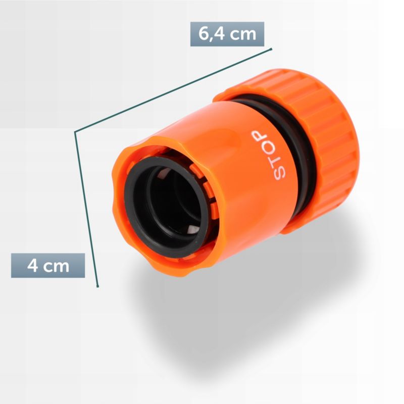 Szybkozłączka KADAX Złączka Do Węża 3/4 Cal Funkcja Stop