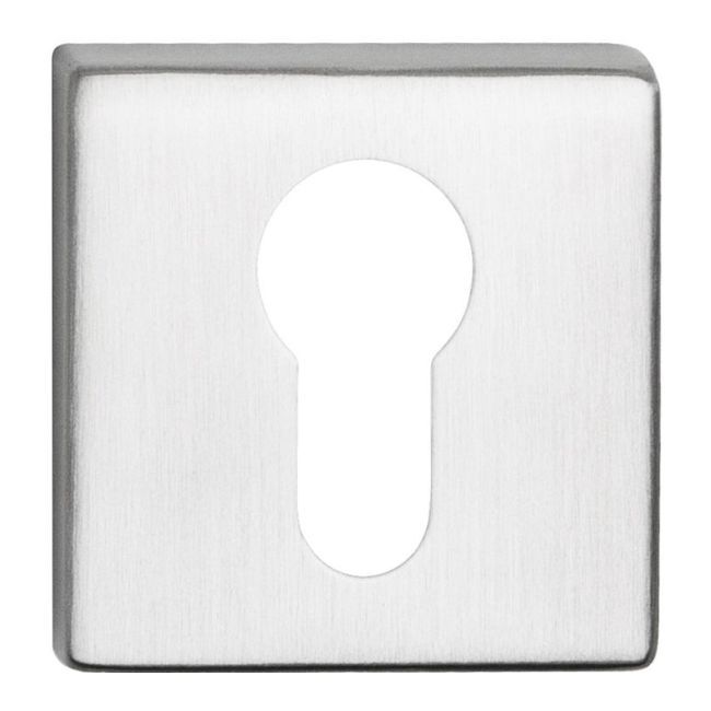 Szyld drzwiowy Metalbud dolny kwadratowy na wkładkę stal nierdzewna