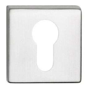 Szyld drzwiowy Metalbud dolny kwadratowy na wkładkę stal nierdzewna