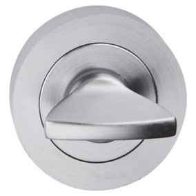 Szyld drzwiowy Metalbud okrągły WC nikiel szczotkowany