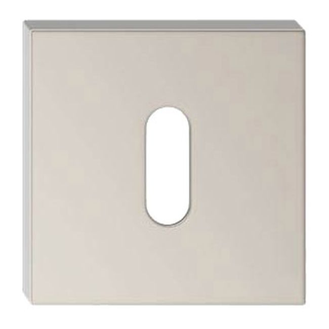 Szyld drzwiowy Q kwadratowy na klucz nikiel velvet