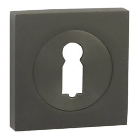 Szyld drzwiowy Quadro-QR kwadratowy na klucz tytan