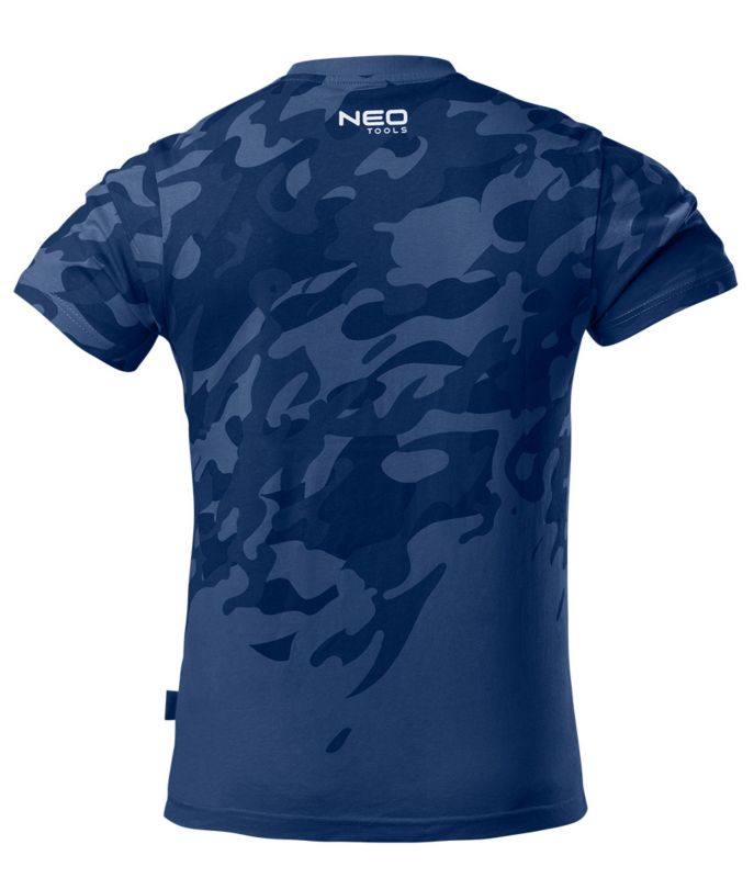 T-shirt NEO TOOLS Camo Navy XXL granatowy 1 szt.