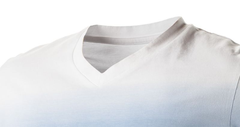 T-shirt NEO TOOLS Denim S biało-niebieski 1 szt.