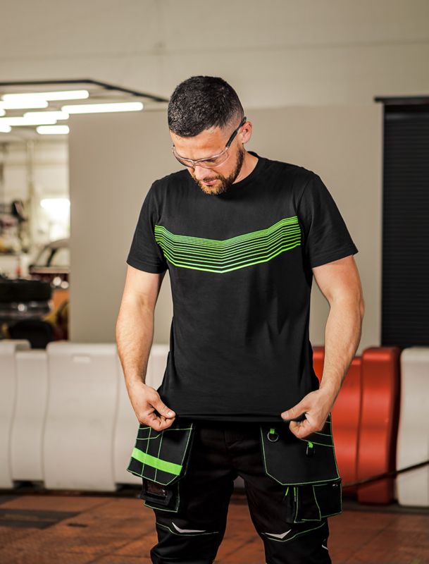 T-shirt roboczy NEO TOOLS Premium PRO M czarny 1 szt.