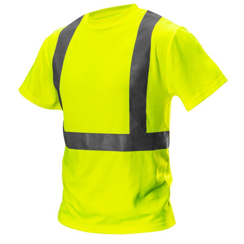 T-shirt roboczy ostrzegawczy NEO TOOLS intensywna widzialność M żółty 1 szt.