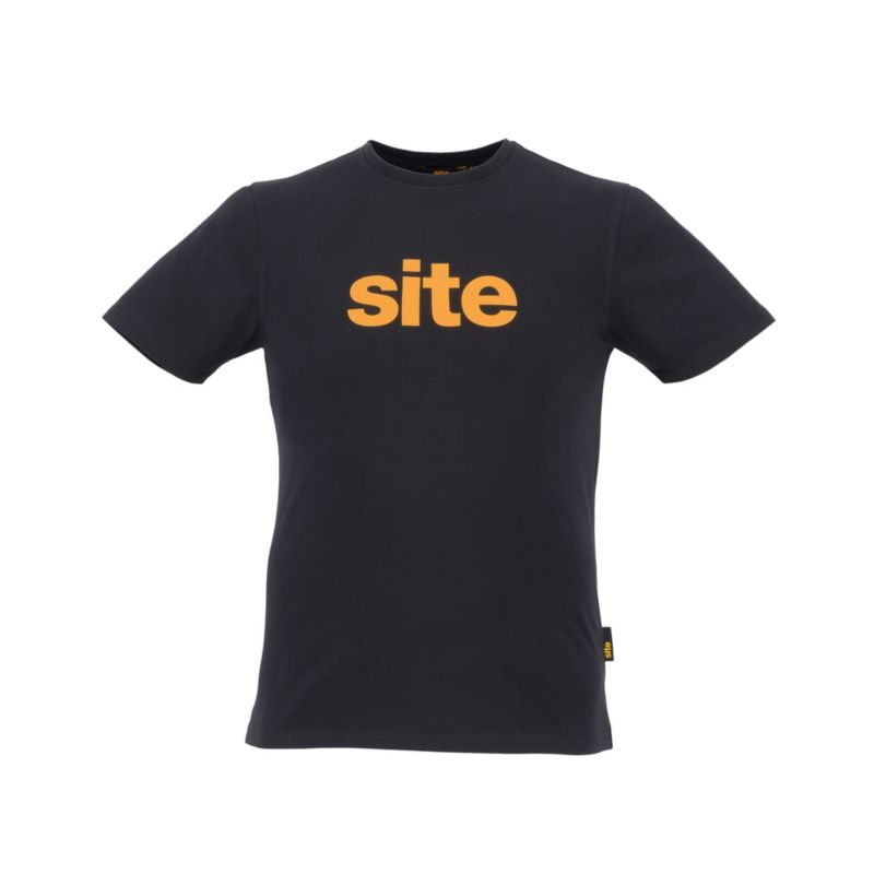T-shirt Site Allitt czarny L