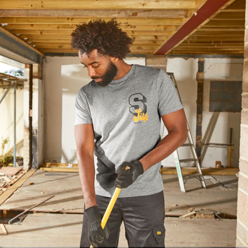 T-shirt Site Hemmi szary XL