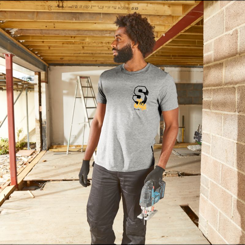 T-shirt Site Hemmi szary XL