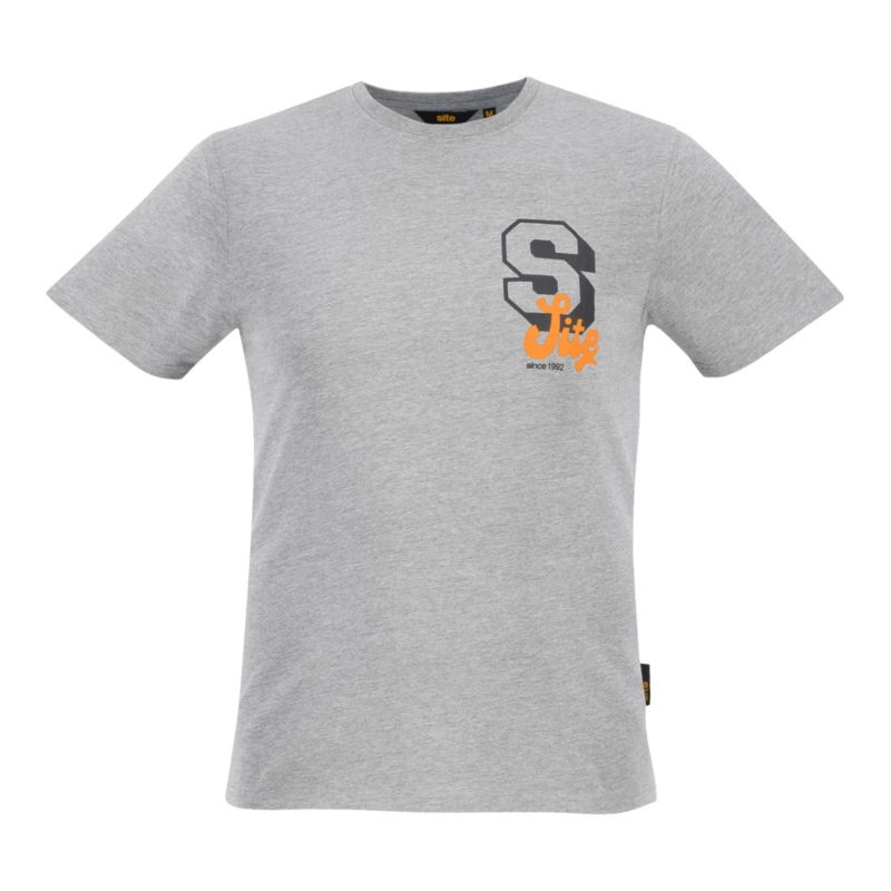 T-shirt Site Hemmi szary XXL