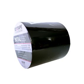 Taśma dekarska bitumiczna 4ROOF IZOTAPE BITAL 150mm 10mb kolor czarny (9005) bardzo elastyczna uszczelniająca 1szt.