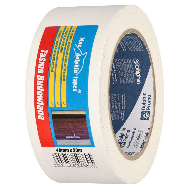 Taśma do stolarki budowlanej, Blue Dolphin, 48mm x 33m