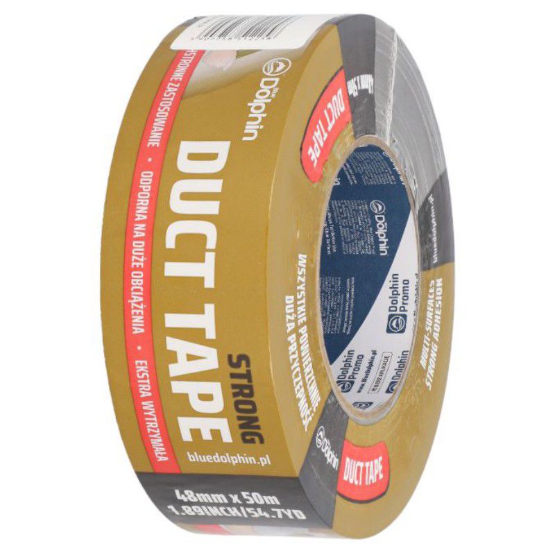 Taśma Duct Tape, Blue Dolphin, Strong, 48mm x 50m