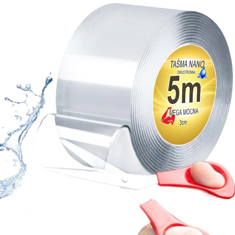 Taśma Dwustronna Neopak NANO 30mm/5m  Transparent 1 szt.