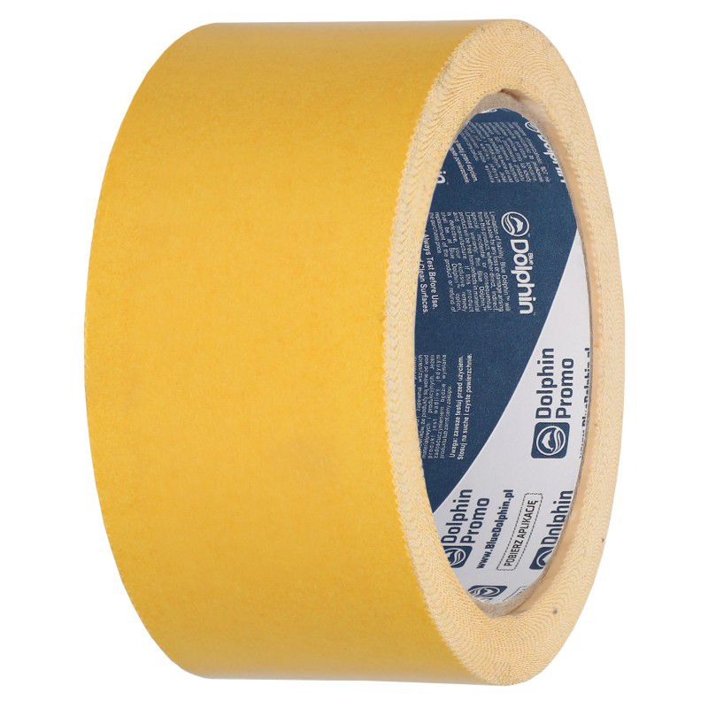 Taśma dwustronna PP, Blue Dolphin, PREMIUM, 48mm x 25m
