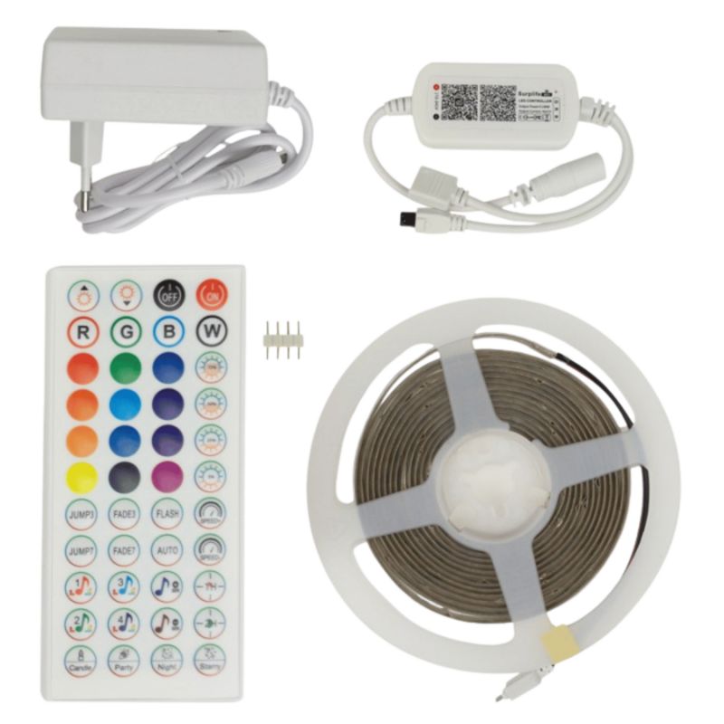 Taśma Eco Light Led 3M Zestaw Cob Rgb 450 15W/M Ip20 Ec61124  1 szt