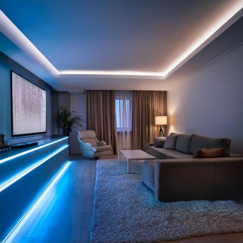 Taśma Edo Nastro LED SMD 5W/m CW barwa zimna, DC 12V, IP22, 6000K, 5m rolka,1 szt.