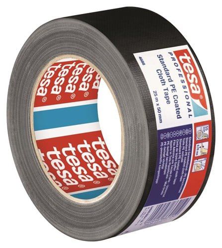 Taśma Gaffer Naprawcza NEOPAK TESA Czarna 50mm 25m szt.