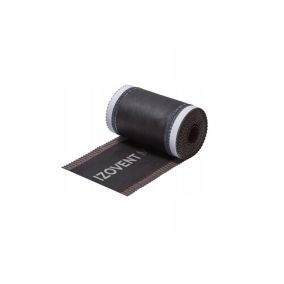 Taśma kalenicowa 4ROOF Izovent 230mm 5m x 4rolki - 20mb kolor brązowy (RAL 8019) Super wentylacja kalenicy 1kpl.