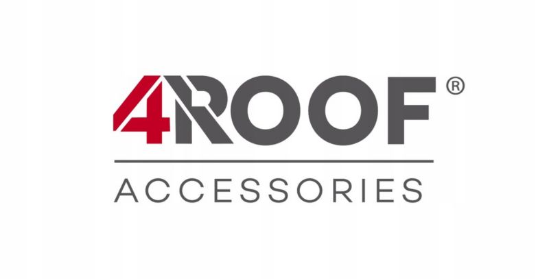 Taśma kalenicowa 4ROOF Izovent M 230mm 5m antracyt 1szt.