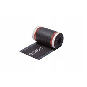 Taśma kalenicowa Izovent 4ROOF 230mm 5m x 4rolki- 20mb kolor czarny (RAL 9005) Super wentylacja kalenicy 1kpl.