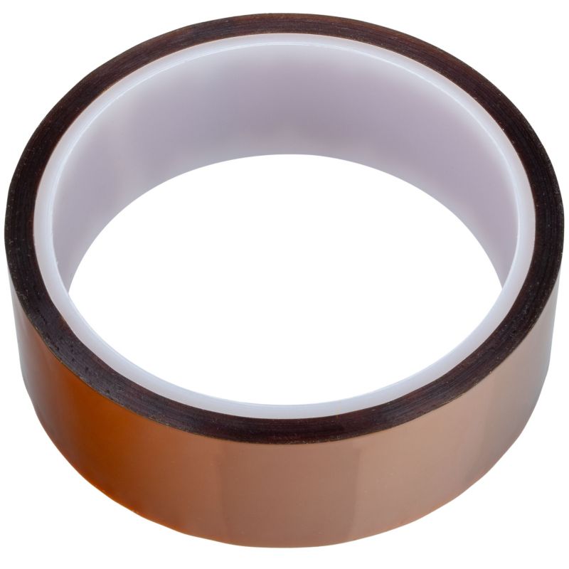 Taśma Kaptonowa 50mm 0, 05mm x 30m - Wysoka Odporność na Temperaturę do 240C, Silikonowy Klej, Ochrona Elektroniki, 1 szt.