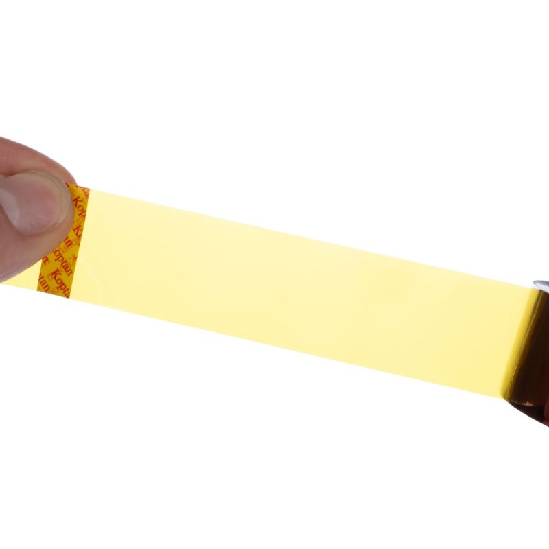 Taśma Kaptonowa 50mm 0, 05mm x 30m - Wysoka Odporność na Temperaturę do 240C, Silikonowy Klej, Ochrona Elektroniki, 1 szt.