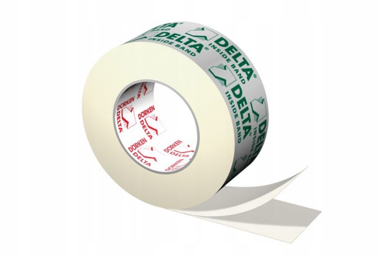Taśma klejąca Dorken DELTA INSIDE BAND 60mm  wewnętrzna do folii membran odporna 1szt.