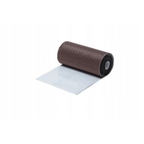 Taśma kominowa 4ROOF IZOMIN 3D 300mm 5m x 2rolki - 10mb brąz RAL8019 Super elastyczna, odporna 1kpl.