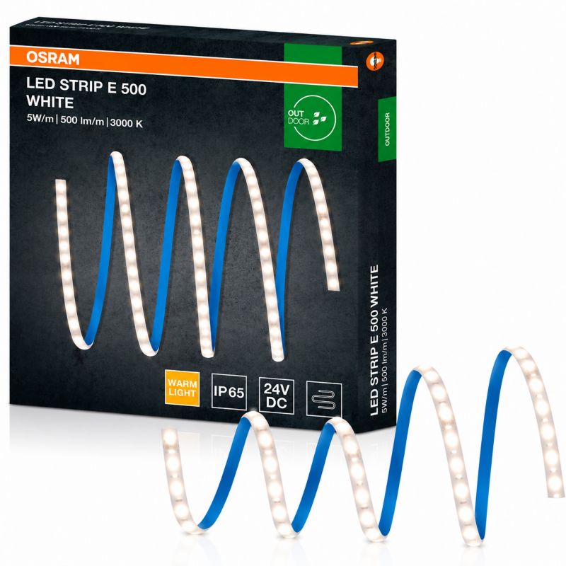 Osram Strip Eco LED pásek 5m 24W 2000lm 3000K 24V DC IP65 1 ks.