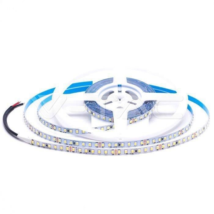 LED pásek SMD2835 630LED 24V IP20 5mb 8W/m VT-2835 126-IP20 4000K 1100lm V-TAC 1 ks.