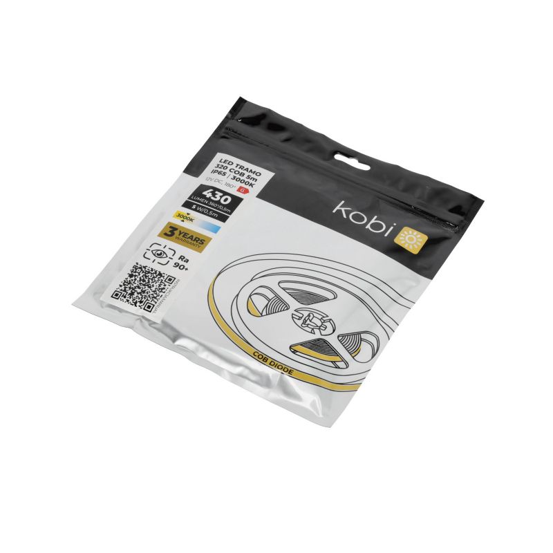 Taśma LED Tramo 320 Kobi cob 5m 3000K IP65 1kpl.