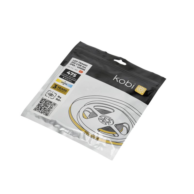 Taśma LED Tramo 320 Kobi cob 5m 4000K IP65 1kpl.