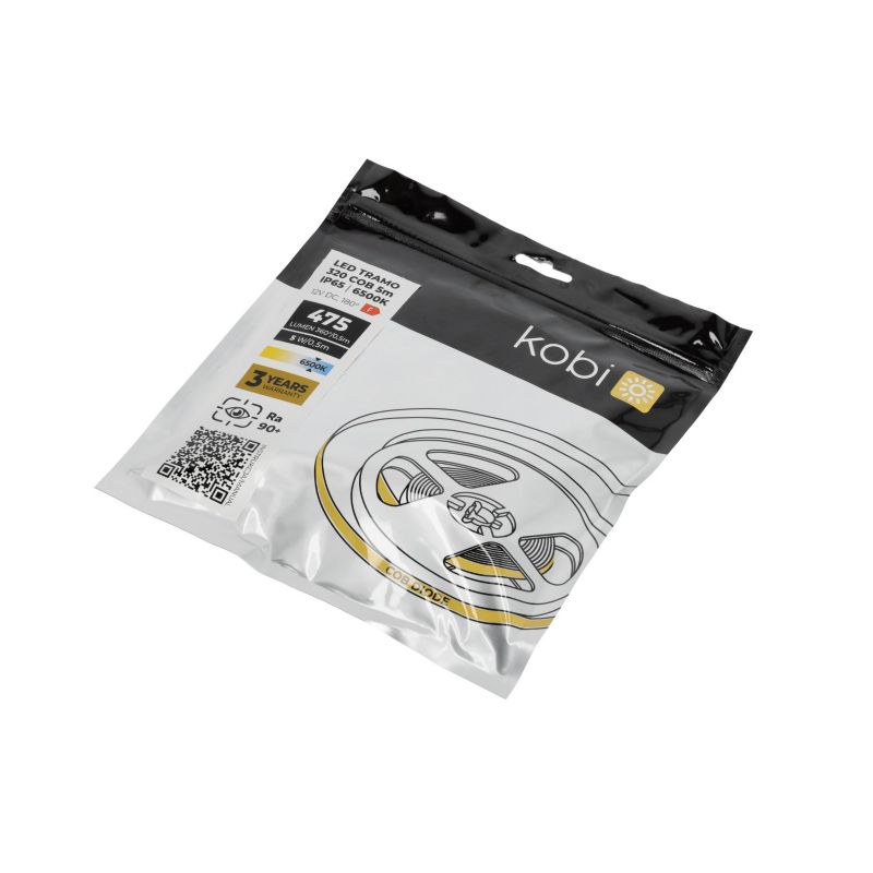 Taśma LED Tramo 320 Kobi cob 5m 6500K IP65 1kpl.