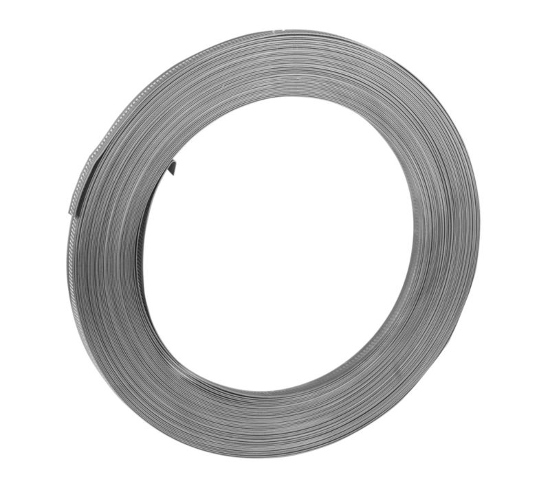 Taśma ślimakowa Loob ze stali nierdzewnej 12x0,6 mm 30 m G304 1 szt.
