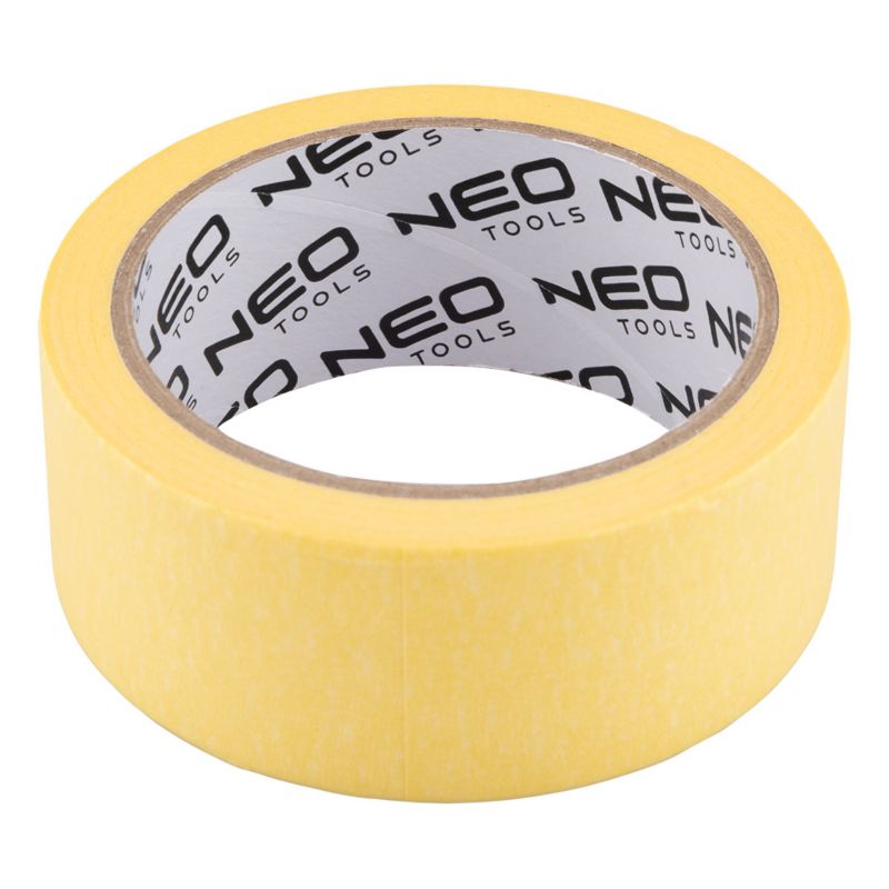 Taśma malarska NEO TOOLS papierowa żółta 38 mm x 25 m,  1szt.