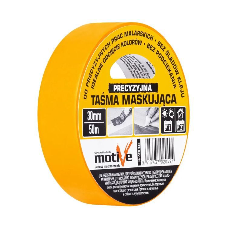 Taśma maskująca Motive precyzyjna 30mm/50m 1 szt.