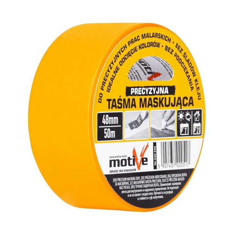 Taśma maskująca Motive precyzyjna 48mm/50m 1 szt.