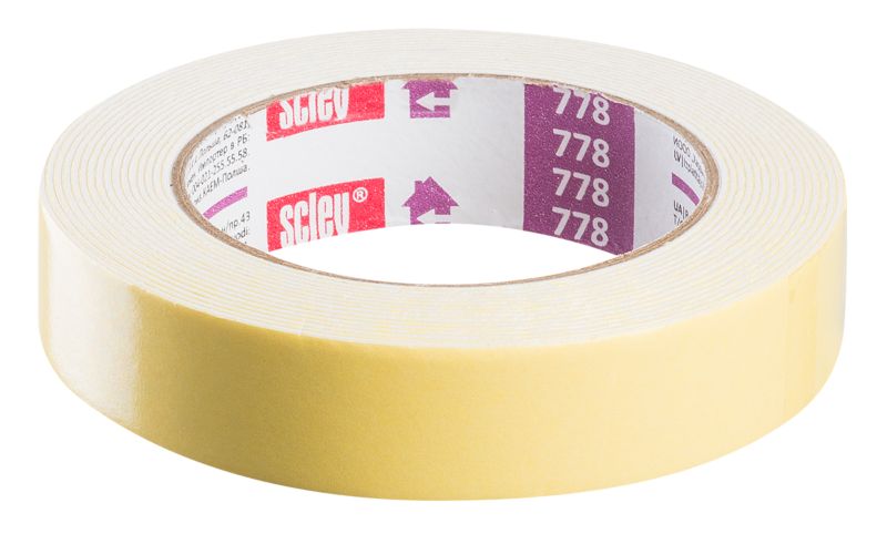 Taśma Montażowa Dwustronna Piankowa Scley 19mm x 5m seria 778 1 szt.