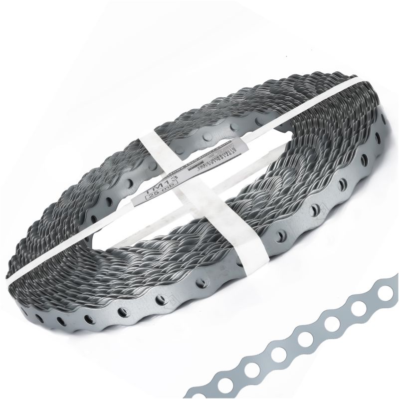 Taśma montażowa stalowa Techniki zamocowań TM13 15x0,8mm x25m 1szt