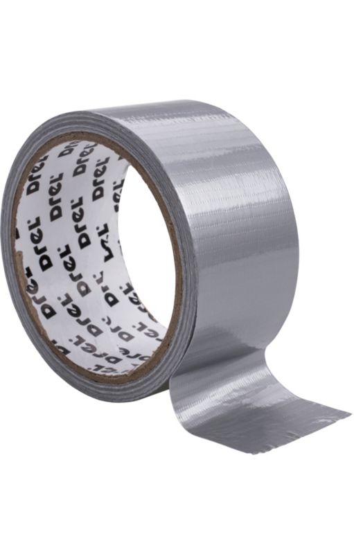 Taśma naprawcza Drel, typu Duct, srebrna 48 mm x 10 m, wodoodporna, mocna, uniwersalna 1 szt.