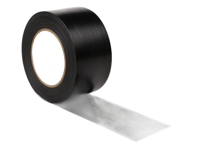 Taśma Naprawcza  Neopak 50m Duct Tape CZARNA 50mm Mocna Klejąca Hotmelt 1 szt.