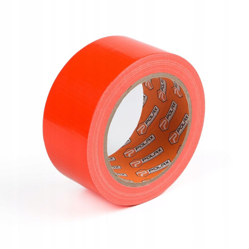 Taśma naprawcza Polax DUCT TAPE pomarańczowa 48mm x 25m 1szt.