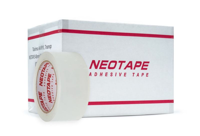 Taśma Neopak do pakowania AKRYL NEOTAPE Transparentna 48mm/45m 1 szt.