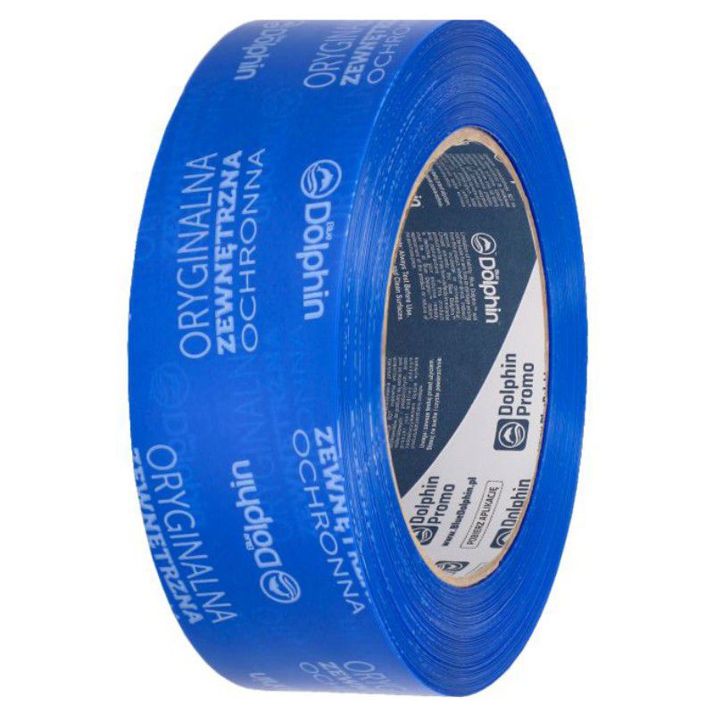 Taśma ochronna, Blue Dolphin, zewnętrzna, 38mm x 50m