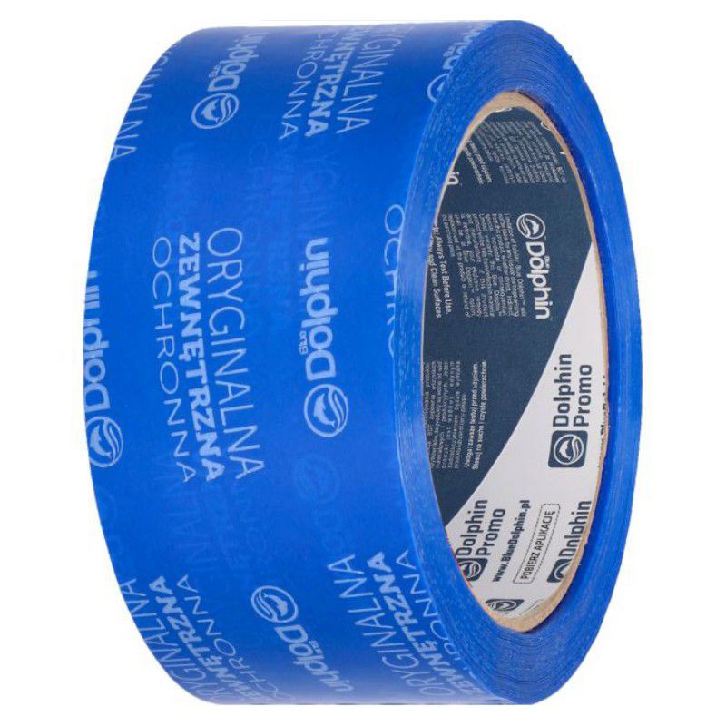 Taśma ochronna, Blue Dolphin, zewnętrzna, 48mm x 25m